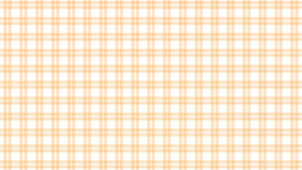 Orange and white checkered plaid background