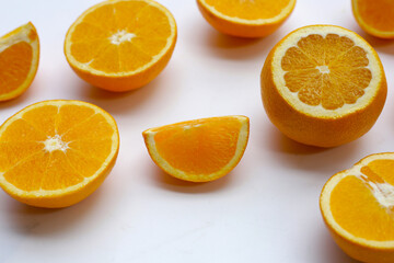 Fresh orange fruit, high vitamin c