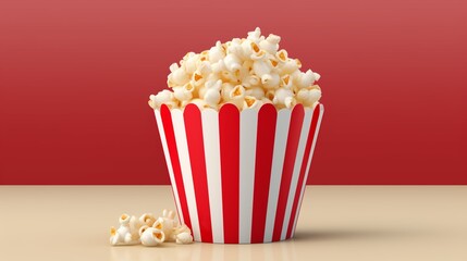popcorn and soda  generated by AI