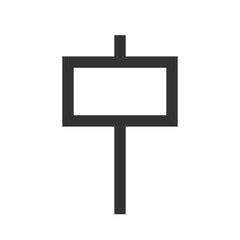Fototapeta premium rent sign outline icon vector EPS 10