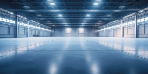 empty storage facility