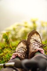 Shoes After a trekking trip in Northern Vietnam