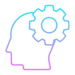 Logical Gradient Icon