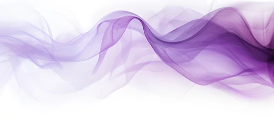 Foto op Canvas Abstract background created by blending purple and white colors © AkuAku