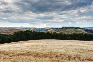 Obraz premium Italien - Toskana - Asciano - Umland