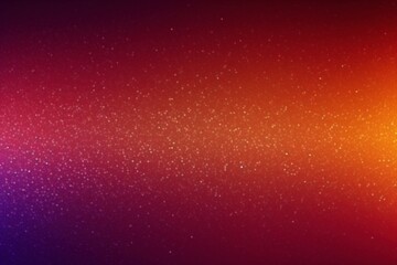 Vibrant Orange, Yellow, Red, and Purple Abstract Background with Color Gradient, Ombre Waves, Neon Glow, and Rough Texture