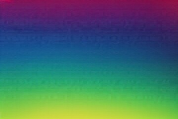 Obraz premium Vibrant Green, Blue Orange, Yellow, Red, and Purple Abstract Background with Color Gradient, Ombre Waves, Neon Glow, and Rough Texture