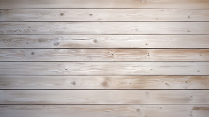 Obraz na płótnie Canvas Vivid texture of processed wooden planks viewed from above, white wood, for background image