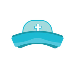 Nurse cap illustration vector graphic