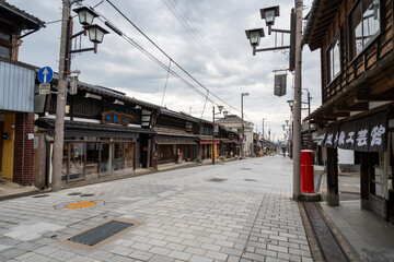 木彫刻のまち井波