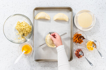 Breakfast Empanadas With Eggs and Sweet Potato