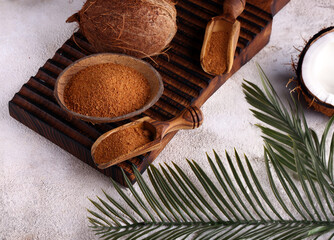 natural organic coconut sugar for food