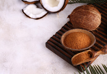 natural organic coconut sugar for food
