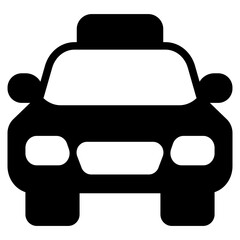 Obraz premium car view front