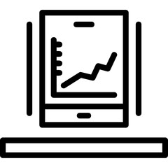 Line chart Icon