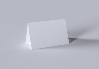 Business Cards Blank Mockup. 3D render. - 670026011