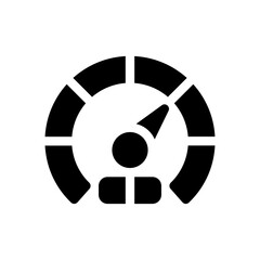 performance glyph icon