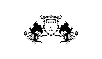 Luxury Leaves logo X