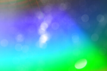 Abstract Multicolored Backgound, Rainbow Light Leaks Prism Colors, Trend Design Creative Defocused Effect, Blurred Glow, Bokeh