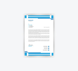  Professional creative letterhead template design