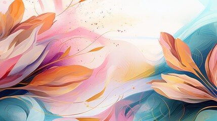 Abstract art background vector. Luxurious style wallpaper with golden lines. - obrazy, fototapety, plakaty