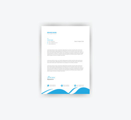  Professional creative letterhead template design