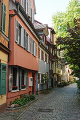 Fototapeta na wymiar Old town details in Esslingen am Neckar, Baden Wuerttemberg, Germany