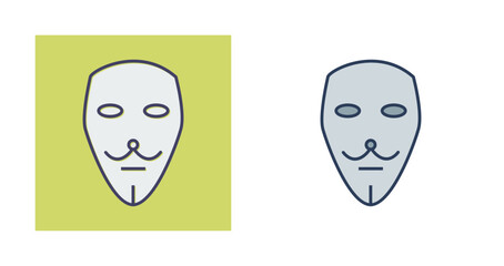 Two Masks Vector Icon