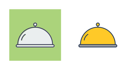 Covered Food Vector Icon