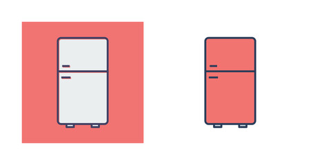 Refrigerator Vector Icon