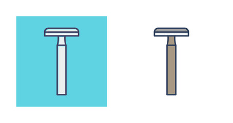 Shaving Blade Vector Icon