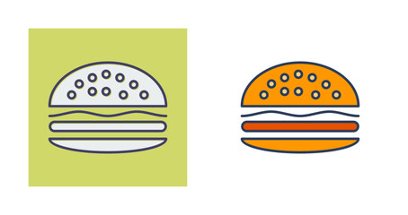 Burger Vector Icon
