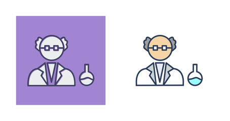 Scientist Vector Icon