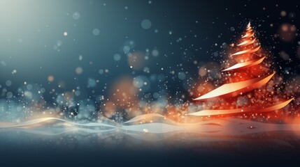 colorful abstract Christmas background with lights 13