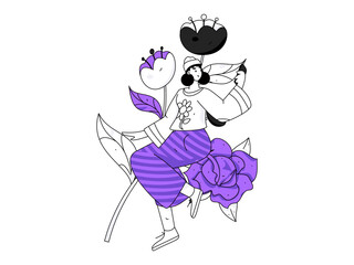 3.12 International Women's Day professional women flat character vector concept operation hand drawn illustration
