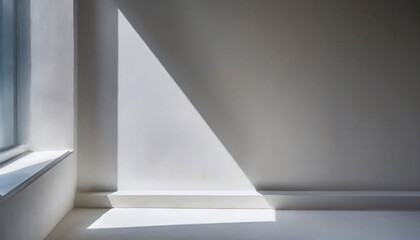 光が差し込む白い部屋