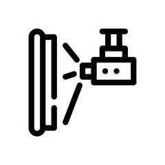 projector line icon