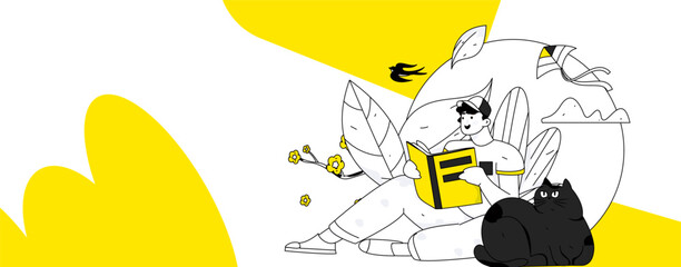 24 solar terms: Beginning of spring, rain, awakening of insects, spring breeze, Qingming Festival, Grain Rain, flat character vector concept operation hand-drawn illustration
