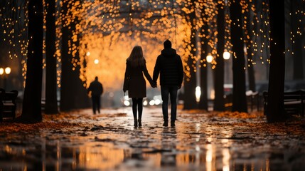 Fototapeta premium St Valentine S Day Bokeh Background Photorealistic, Background Image, Valentine Background Images, Hd