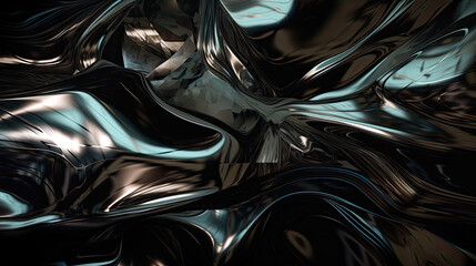 Futuristic Metallic Texture: Abstract Edgy Background