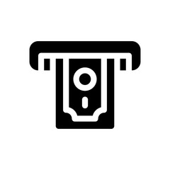 atm glyph icon