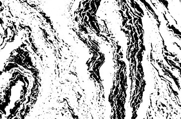 Grunge old detailed black texture. Vector background..