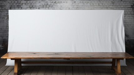 Empty modern white background. 3d Render, design. Wallpaper, illustration.