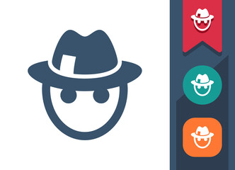 Reporter Icon. Journalist, Man, News