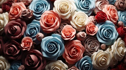Valentine Card Roses Hearts Romantic Background , Background Image, Valentine Background Images, Hd