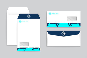 Creative and professional envelope template design