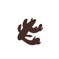 Ginger vector silhouette 