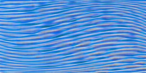 gentle curved series of similar but different waves on blue white and grey