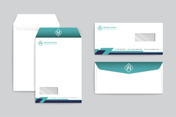 Real estate envelope design template