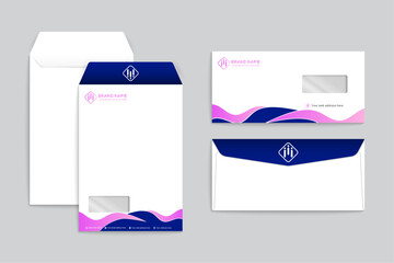 Health care and medical pattern envelope design